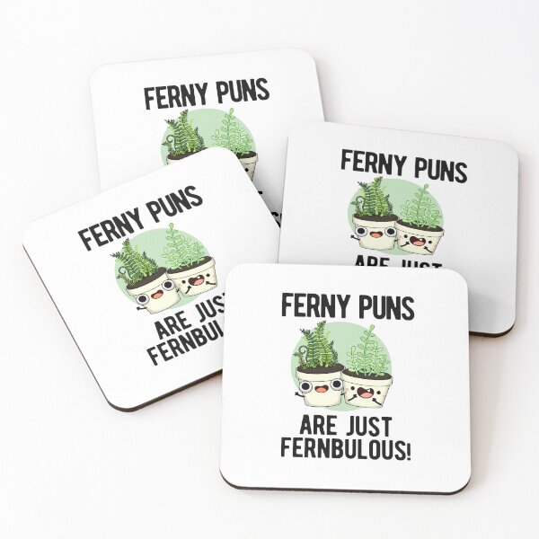 Item preview, Ferny Puns Are Just Fernbulous Funny Plant Puns  designed and sold by punnybone.