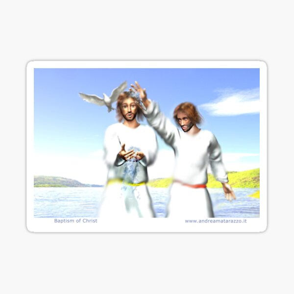 Item preview, Baptism of Christ  designed and sold by Andrea Matarazzo.