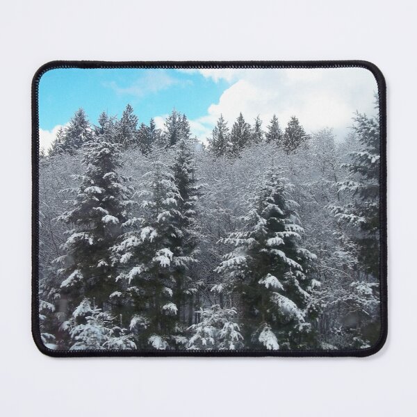 Item preview, Snowy Pine forest designed and sold by Jennifer McBride.