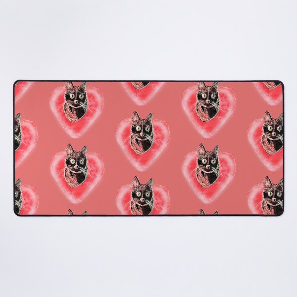 Item preview, Cute cat in a heart. Pink  designed and sold by dusso.