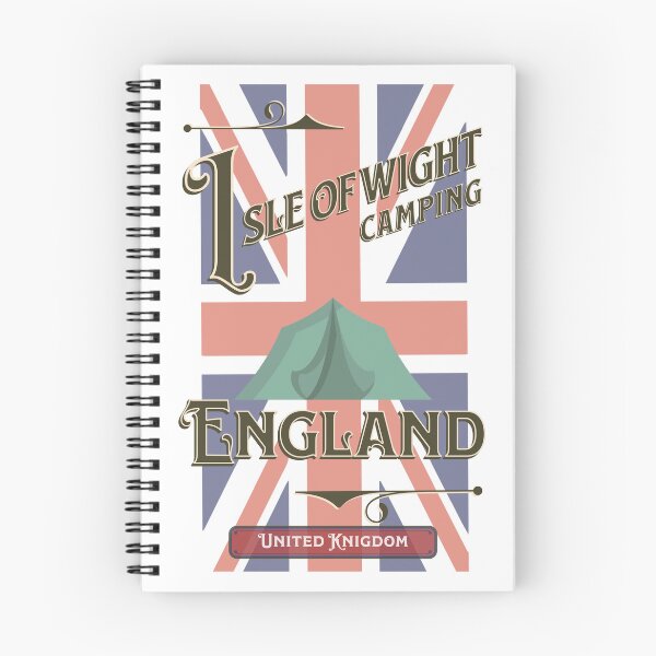 Item preview, Isle of Wight Camping England United Kingdom - UK Camping designed and sold by ALesterDesign.