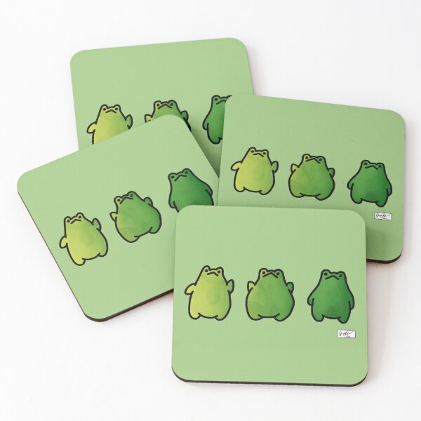 Item preview, Frog Trio Doodle designed and sold by tdoodles.