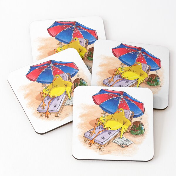 Item preview, Bird in the sun with umbrella designed and sold by Didakdc.