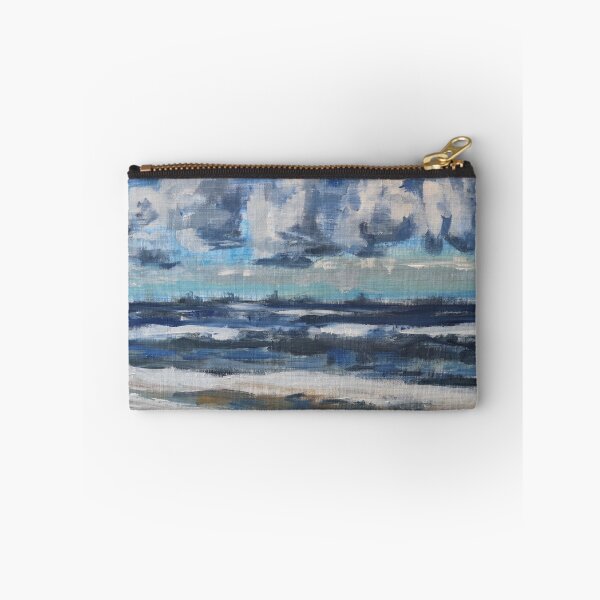 Aperçu de l'œuvre Nuages ​​sur Ostende un jour de printemps créée et vendue par Christel  Roelandt.