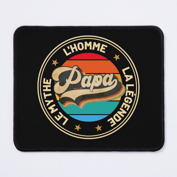 Item preview, Papa L'Homme Le Mythe La Légende Papou Fête des Pères designed and sold by Tatus Brinal.