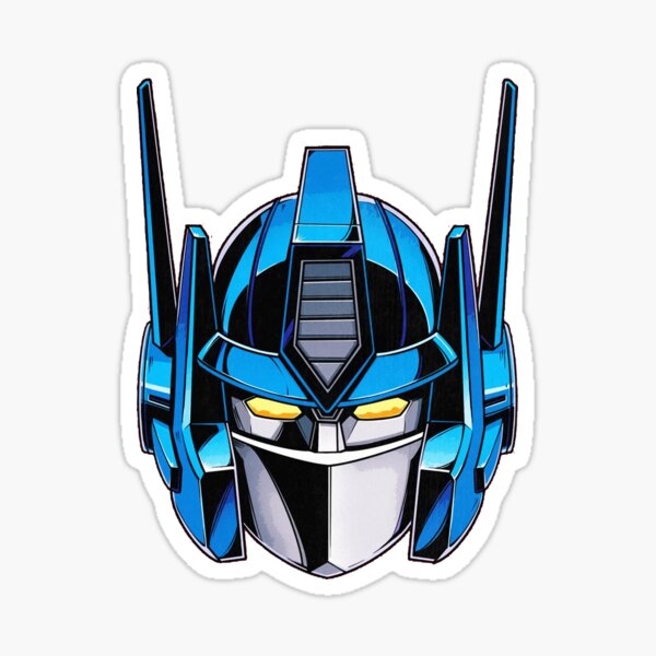 Vista previa del artículo con la obra «Optimus Prime», diseñado y vendido por pixvox.