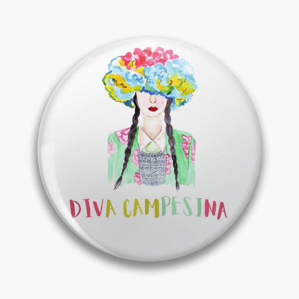 Item preview, Diva Campesina Shirt New Cute, Lovely and Colorful Design 2022 Shirt Latin Women, Un Verano Sin Ti Watercolor Red, Blue, Yellow and Turquoise designed and sold by BasicBeachCR.