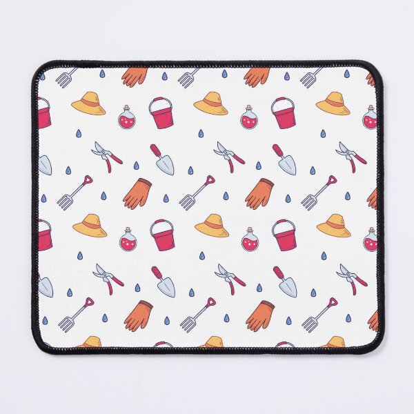 Item preview, Gardening Pattern with garden gear designed and sold by abowersock.