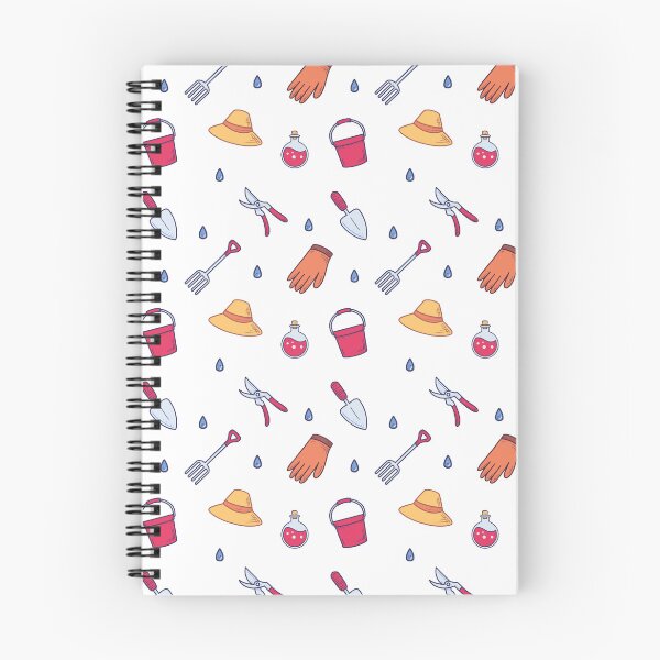 Item preview, Gardening Pattern with garden gear designed and sold by abowersock.