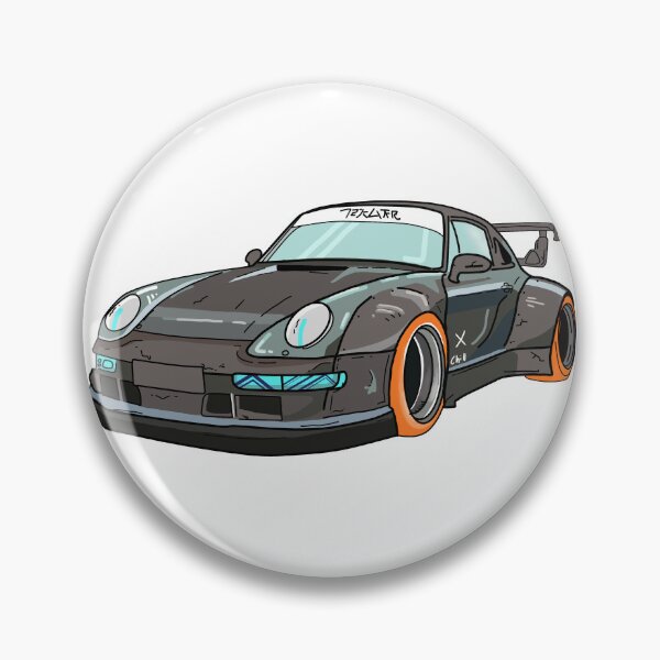 Item preview, Cool Sports Car Cartoon Illustration designed and sold by Chira23.