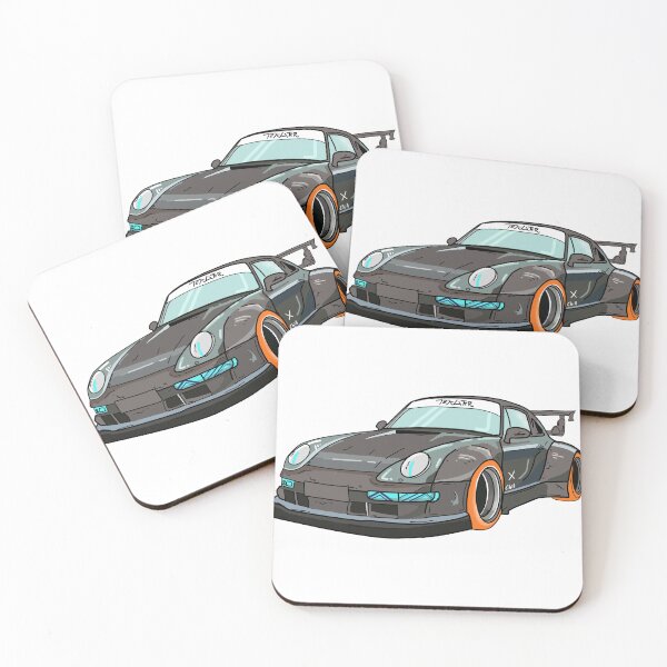 Item preview, Cool Sports Car Cartoon Illustration designed and sold by Chira23.