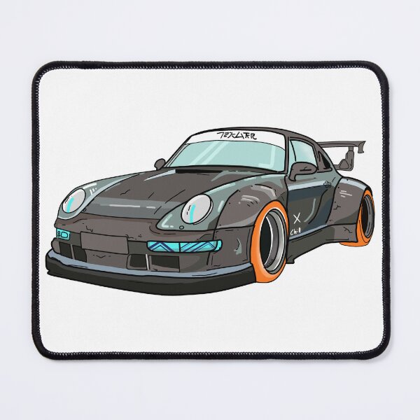 Item preview, Cool Sports Car Cartoon Illustration designed and sold by Chira23.