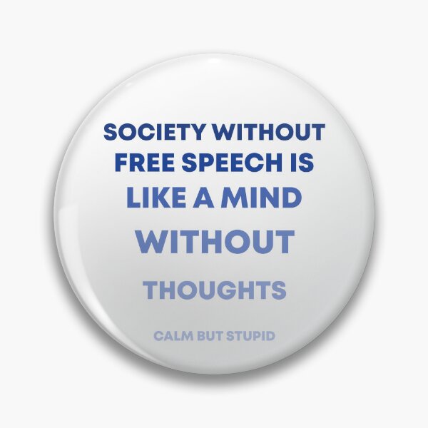 Item preview, Free speech and free thoughts designed and sold by reIntegration.
