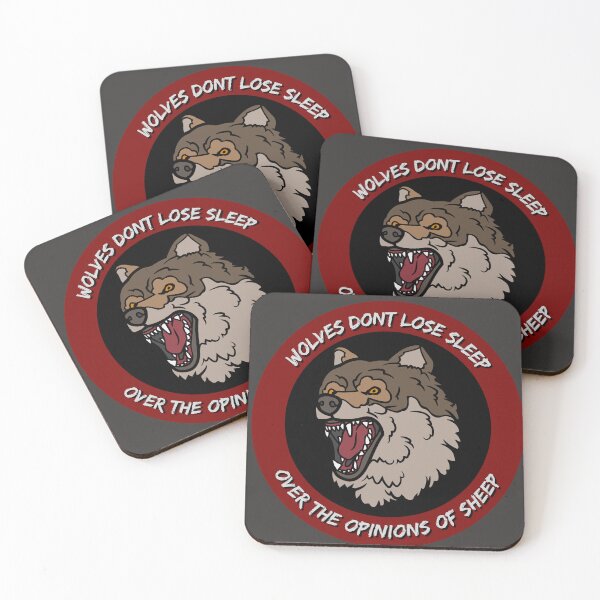 Item preview, Wolves Don't Lose Sleep over Sheep, No Sheep Here designed and sold by OpalOcean.