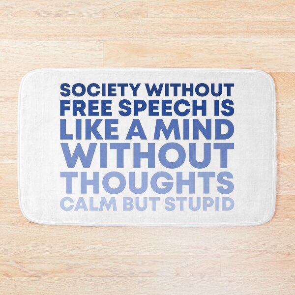 Item preview, Free speech and free thoughts designed and sold by reIntegration.