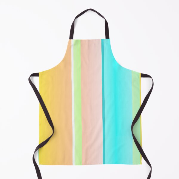 Item preview, Blue orange pink striped | pastel blue orange colors designed and sold by lausn.