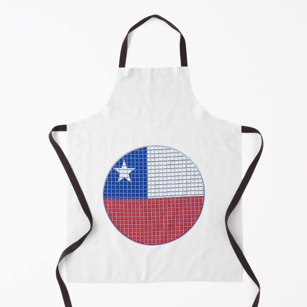 Item preview, Chile Flag Rounded - Squares Pixel designed and sold by MoonElite.