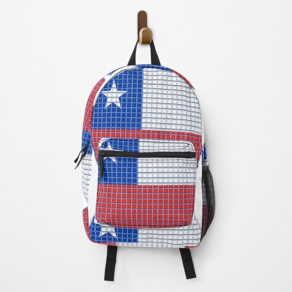 Item preview, Chile Flag Rounded - Squares Pixel designed and sold by MoonElite.