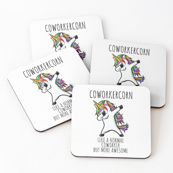 Item preview, Coworkercorn Funny Unicorn Dabbing Gift Like A Normal Coworker But More Awesome designed and sold by FunnyGiftIdeas.