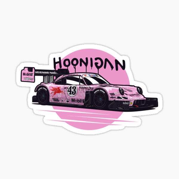 Item preview, Pink Hoonipigasus Racing designed and sold by KaroCars.
