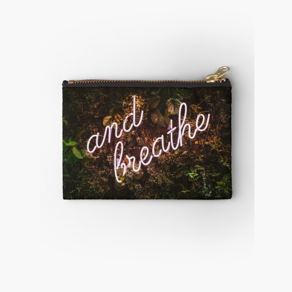 Item preview, And Breathe, Neon Sign designed and sold by newburyboutique.