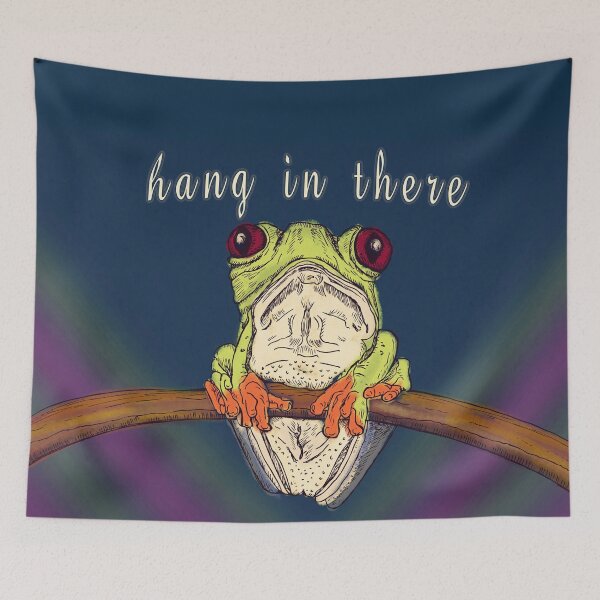 Item preview, Hang In There designed and sold by minniemorrisart.