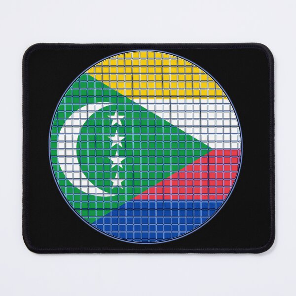 Item preview, Comoros Flag Rounded - Squares Pixel designed and sold by MoonElite.