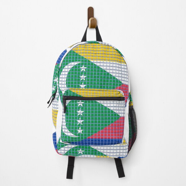 Item preview, Comoros Flag Rounded - Squares Pixel designed and sold by MoonElite.