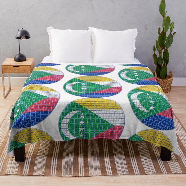 Item preview, Comoros Flag Rounded - Squares Pixel  designed and sold by MoonElite.
