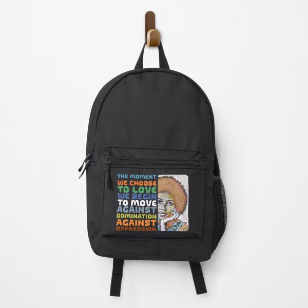 Item preview, Retro Bell Hooks Image | Melanine | Black the Prime Element Black Pride designed and sold by SchlossInspire.