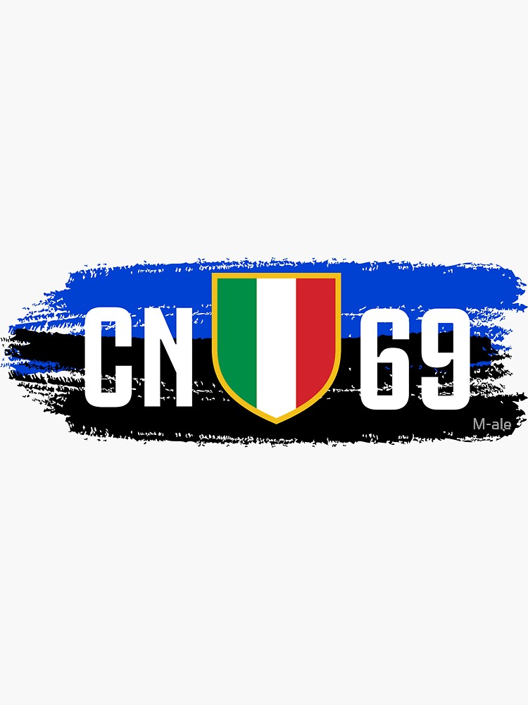 Curva Nord Inter  Sticker for Sale by M-ale