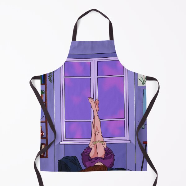 Item preview, Aesthetic Late Night Lonely Book Lover Vibes Lofi Art designed and sold by Chira23.