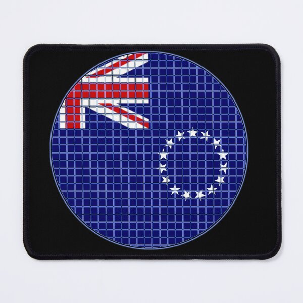 Item preview, Cook Islands Flag Rounded - Squares Pixel designed and sold by MoonElite.