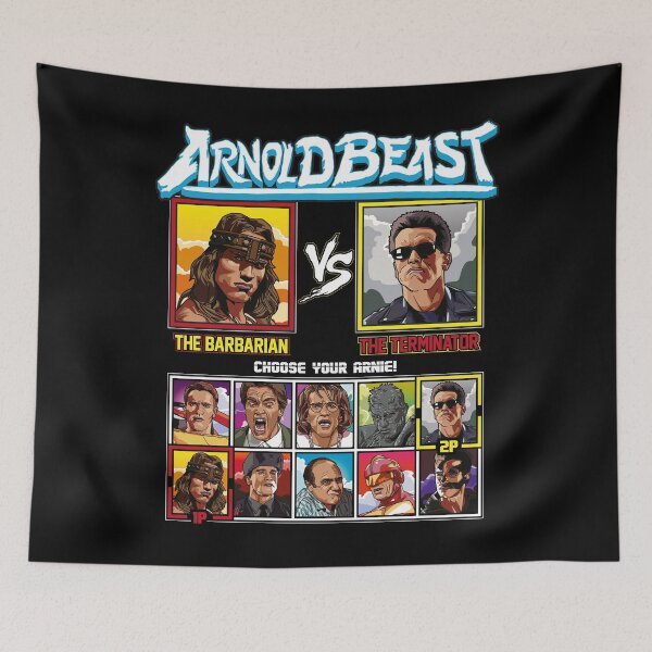 Item preview, Arnold Schwarzenegger Fighter - Arnold Beast designed and sold by RetroReview.