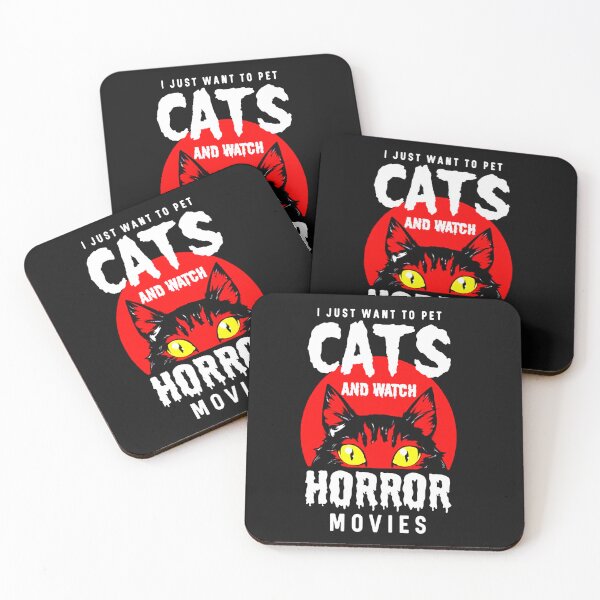 Aperçu de l'œuvre Les chats et les films d'horreur créée et vendue par alexpatner.