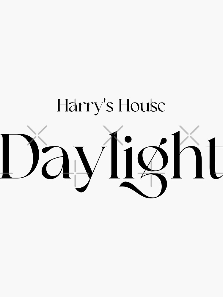 Daylight Harry's House Harry Styles Sticker for Sale by Asraeyla