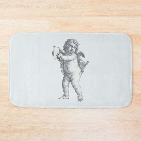 Item preview, Modern cupid with a tablet designed and sold by knappidesign.