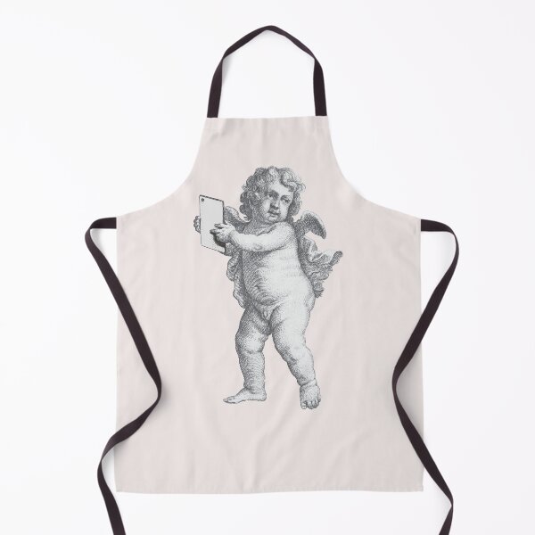 Item preview, Modern cupid with a tablet designed and sold by knappidesign.