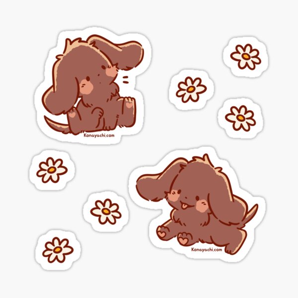 Daisy the Pup Sticker