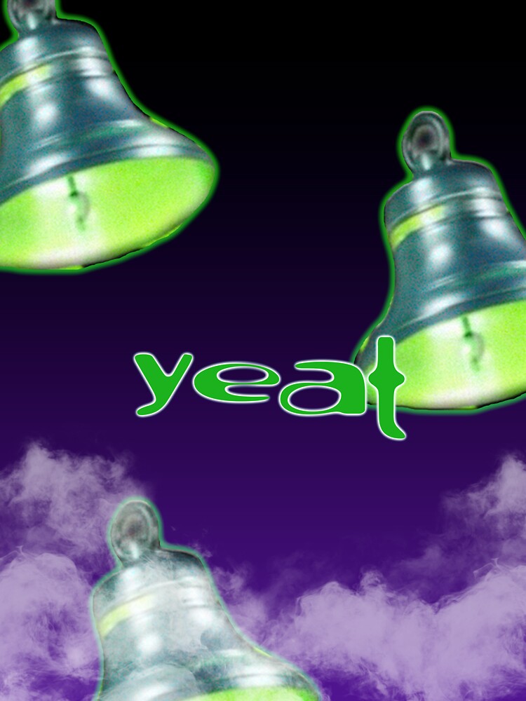 "Yeat Bell " Sticker for Sale by NewGennDesigns Redbubble