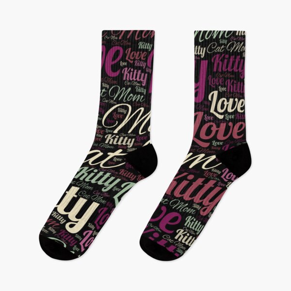 Item preview, Cat mom word cloud art designed and sold by yoshra.