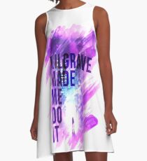 Kilgrave hat es geschafft A-Linien Kleid