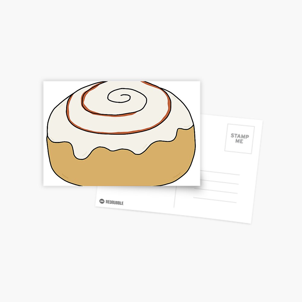 Cinnamon Roll Sticker for Sale by RainsWonderland