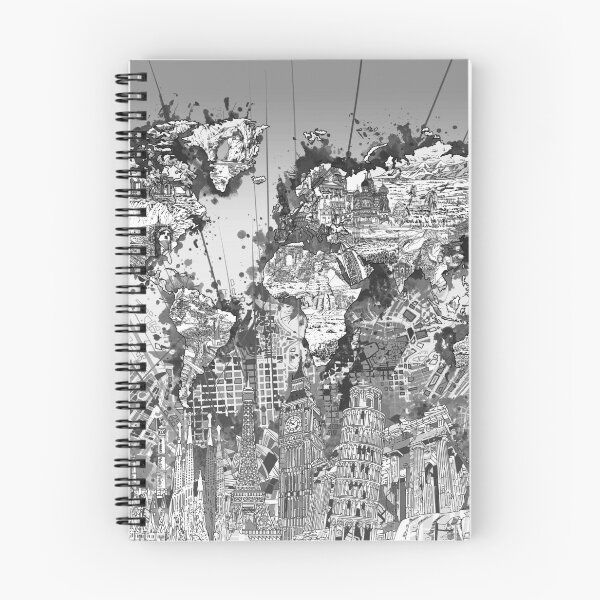 Item preview, world map designed and sold by BekimART.