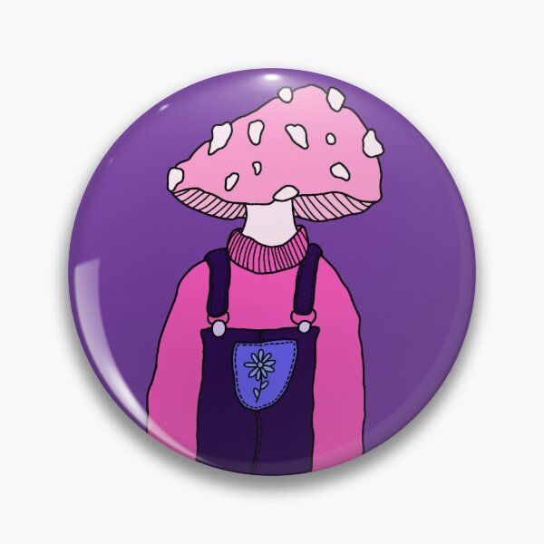 Item preview, Figura Hongo Tonos Magenta designed and sold by Isabel-Jane.