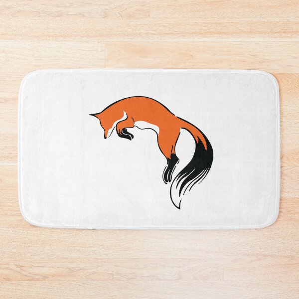 Item preview, Fox Cute Jumping Orange Wild Animal designed and sold by BakaOutfit.
