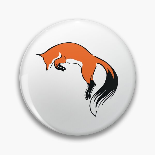 Item preview, Fox Cute Jumping Orange Wild Animal designed and sold by BakaOutfit.