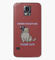Funda/vinilo para Samsung Galaxy British Shorthair: ¿el peor gato?