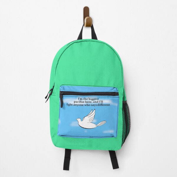 Item preview, pacifist slogan designed and sold by 6059.