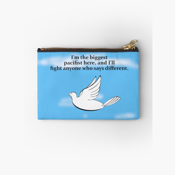 Item preview, pacifist slogan  designed and sold by 6059.